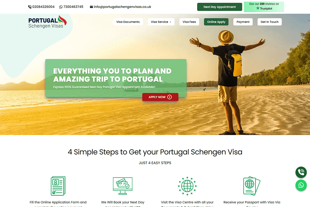 Portugal Schengen Visa